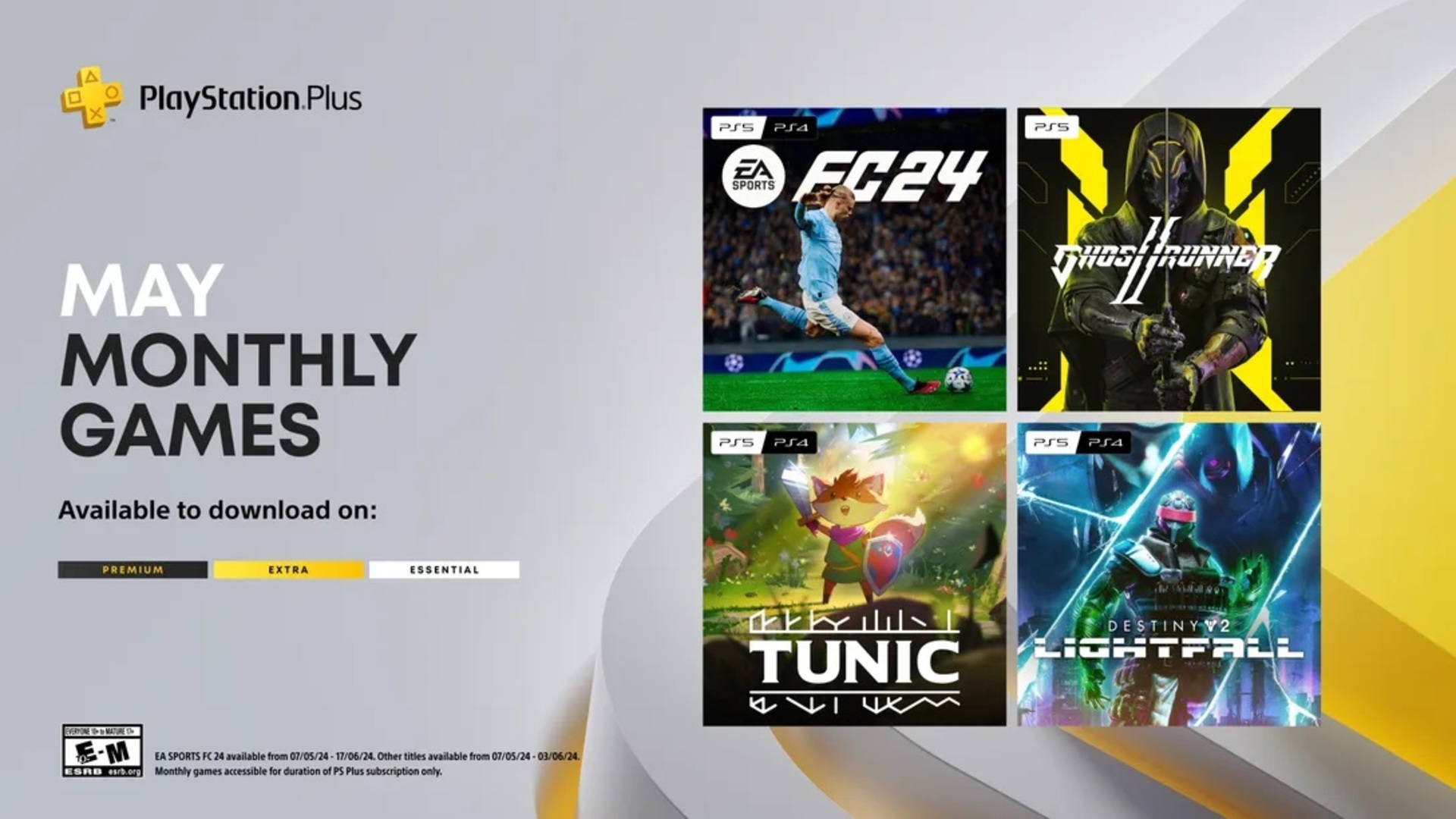 EA Sports FC 24-ն ու Ghostrunner 2-ը կավելացվեն PS Plus-ում